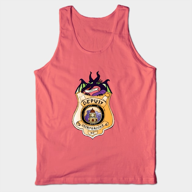 Once Upon A Deputy Tank Top by True Creative Works